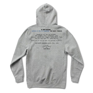 Color Bars X Ol' Dirty Bastard CD Hoody Heather Grey | Free Aotearoa shipping when you order online with Pavement Skate Store.