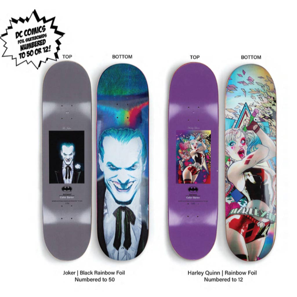 Shop the limited edition Color Bars x DC Comics Blind Bag skateboard decks online with Pavement Skate Store! Free Aotearoa NZ shipping.