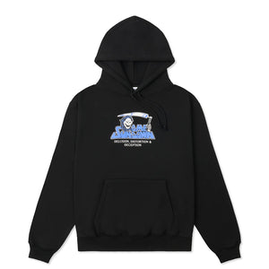 Come Sundown Delusion Hood - Black | Free Aotearoa NZ shipping over $100* when you shop Come Sundown online with Pavement Skate Store!