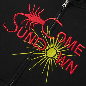 Come Sundown Entomology Zip Hoody - Black | Free Aotearoa NZ shipping over $100* when you shop Come Sundown online with Pavement Skate Store!