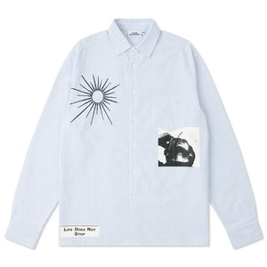 Come Sundown Life Shirt - Blue | Free Aotearoa NZ shipping over $100* when you shop Come Sundown online with Pavement Skate Store!