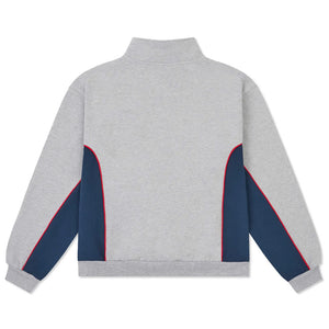 Come Sundown Quarter Zip Fleece in Grey | Shop Come Sundown clothing with free Aotearoa NZ shipping over $100* when you order online at Pavement Skate Store!