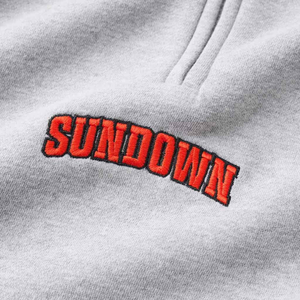 Come Sundown Quarter Zip Fleece in Grey | Shop Come Sundown clothing with free Aotearoa NZ shipping over $100* when you order online at Pavement Skate Store!