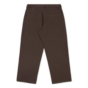 Come Sundown Toil Pants - Washed Brown. 100% cotton twill. Embroidered leg. Wash finish. Fixed waist. Welt back pockets. Double knee line.  Shop Come Sundown clothing and accessories online with Pavement skate store, Dunedin's independent since 2009. Free NZ shipping over $150, same day Dunedin delivery. Easy returns.