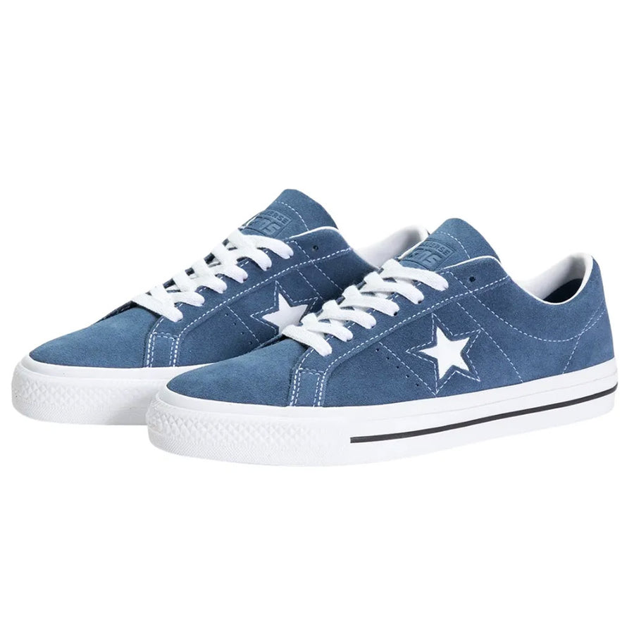 Converse Cons One Star Low Pro - Slacker Blue/Black/White | Pavement ...