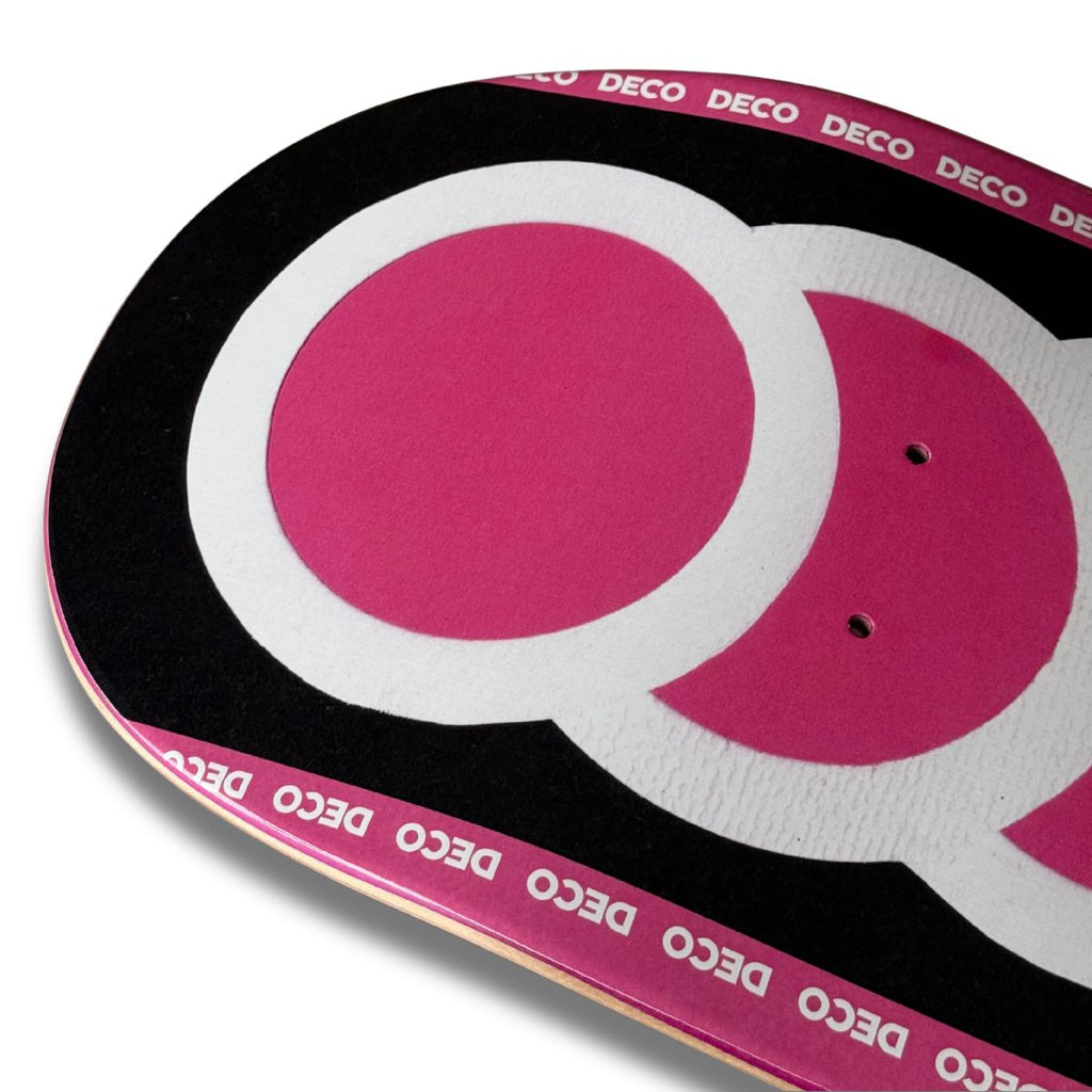 DECO MUNICIPLE 1 DECK - PINK 8.25"