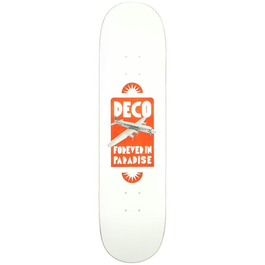 Deco Forever In Paradise Skateboard Deck - 8.38". Team edition deck. Shop NZ's newest premium skate brand, Deco Skateboards. Free NZ shipping on orders over $100. Pavement Skate, skater owned and operated in Dunedin since 2009.