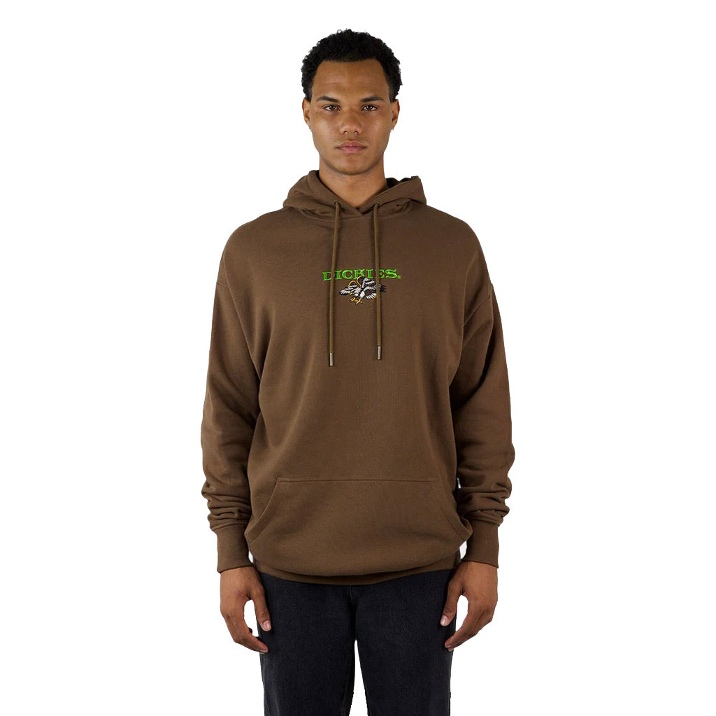 Dickies Eagle Oversized Fit Hoodie Timber Brown Pavement Pavement NZ