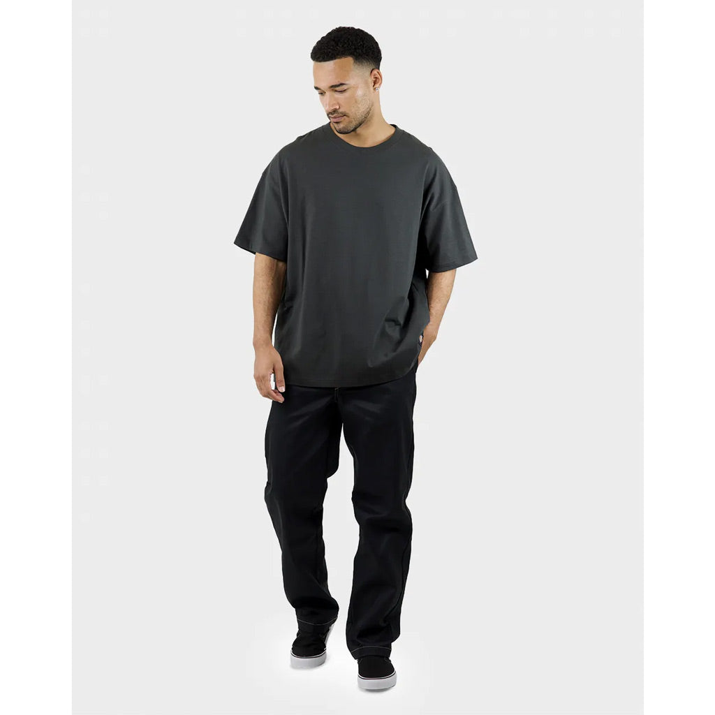DICKIES 330 OVERSIZED BOX FIT TEE - WASHED GRAPHITE