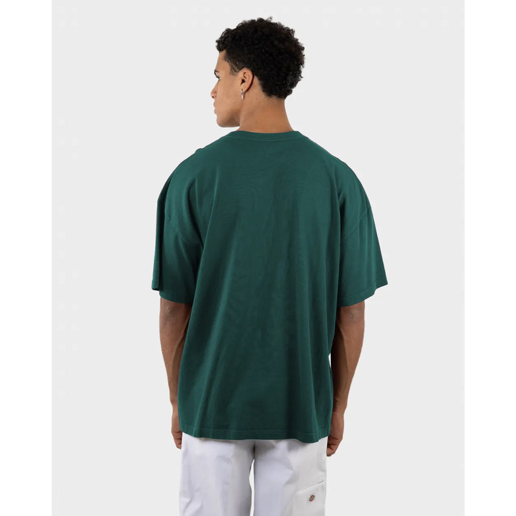 DICKIES 330 WASHED BOX FIT OVERSIZED TEE - SPRUCE