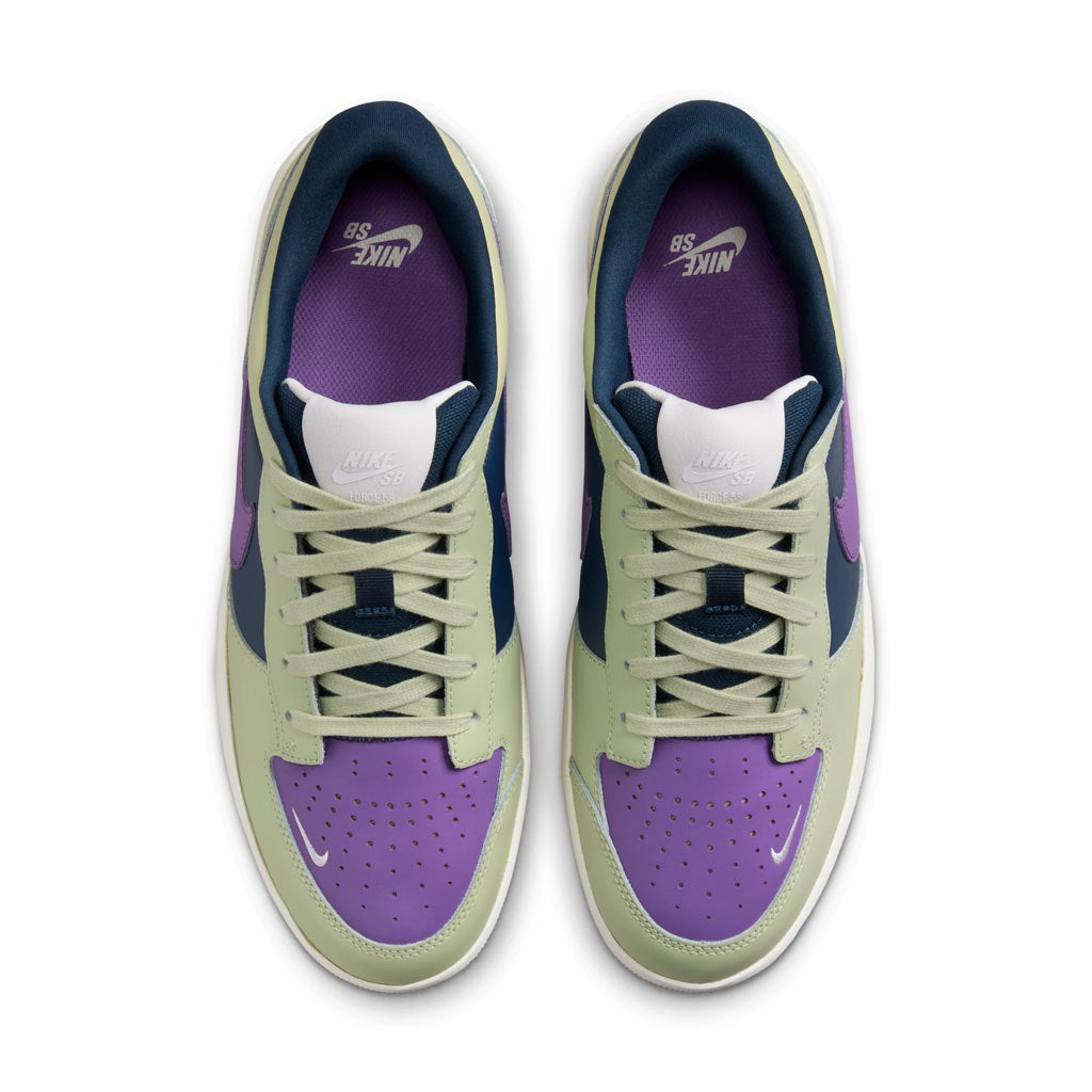 NIKE SB FORCE 58 PREMIUM - OLIVE AURA/BLACK RASPBERRY-ARMORY NAVY