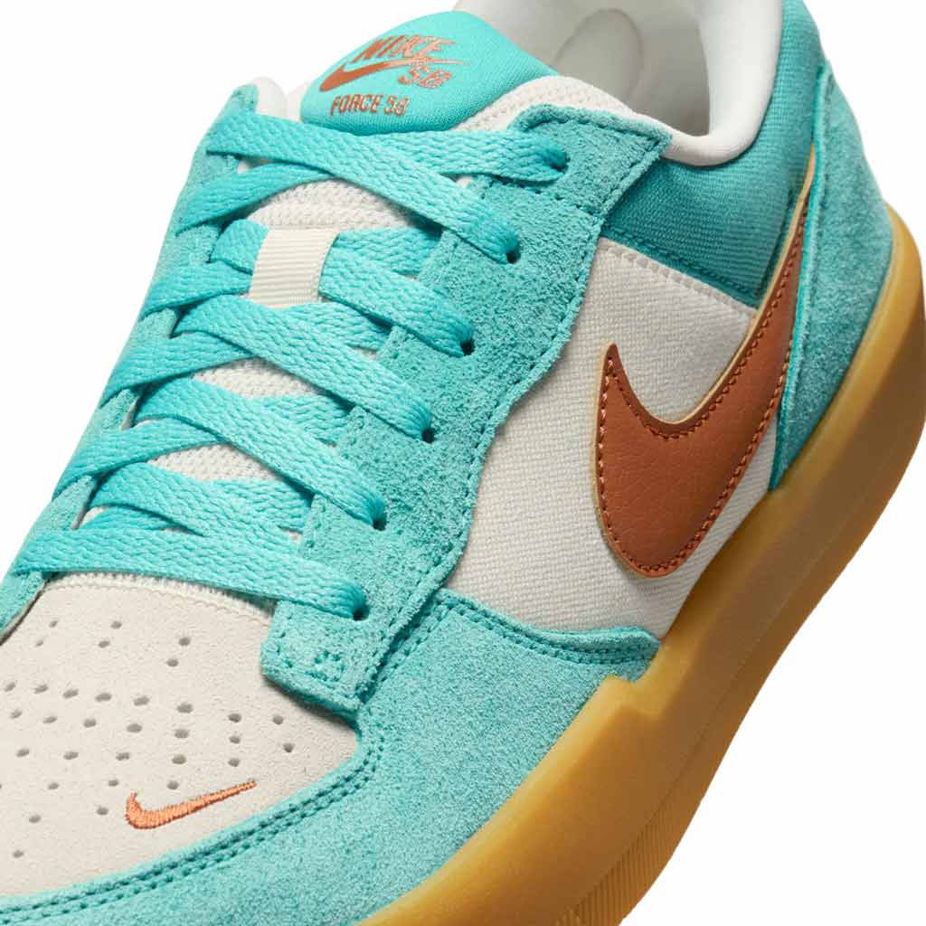 NIKE SB FORCE 58 - GREEN FROST/DARK RUSSET-PHANTOM