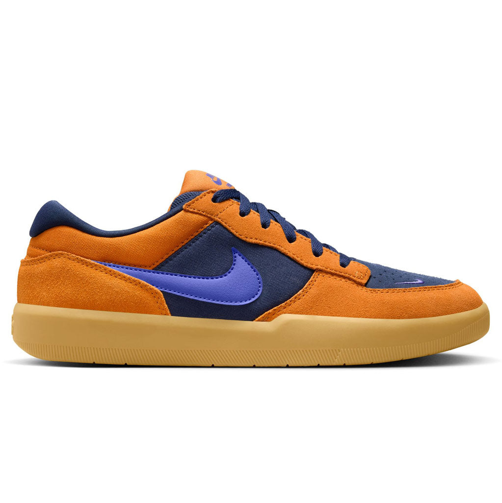 Nike SB Force 58 - Monarch/Midnight Navy/Gum Light Brown/Persian Violet. Style: DV5477-800. Shop Nike SB unisex shoes, clothing and accessories with Pavement skate store online. Free, fast NZ shipping - Same day Dunedin delivery - Easy returns.