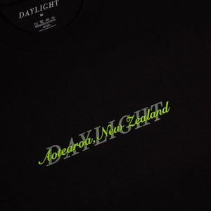 Daylight Aotearoa Tee in Black/Stone/Moss | Shop Daylight Skateboards online with Pavemetn Skate Store with free Aotearoa NZ shipping on orders over $100!