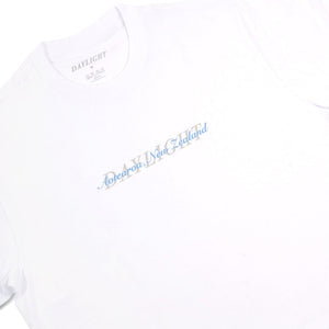 Daylight Aotearoa Tee in White/Cloud/Sky | Shop Daylight Skateboards online with Pavemetn Skate Store with free Aotearoa NZ shipping on orders over $100!