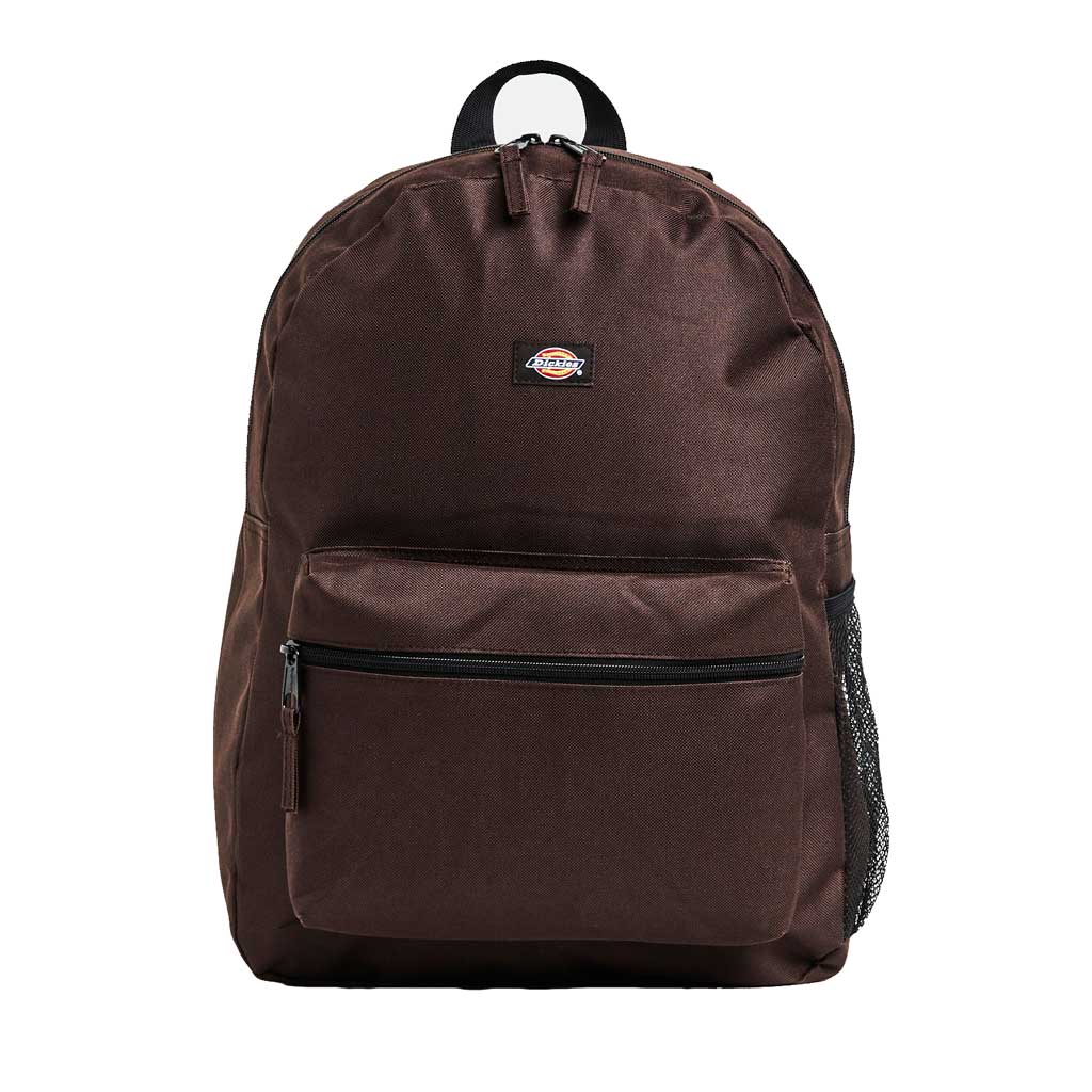 Dickies Classic Label Backpack - Brown. Perfect backpack for students and those on the go. Shop Dickies accessories, headwear and clothing for women, men, unisex and youth. Free NZ delivery on orders over $100. Pavement skate store Dunedin, since 2009.