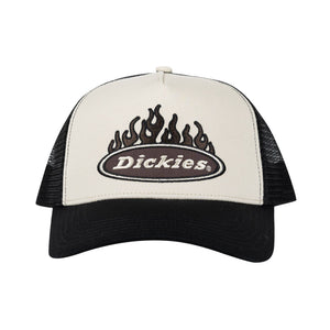 Dickies Fire Boy Trucker Cap - Black/White. Curved Peak Trucker Cap. OSFM. Shop Dickies clothing and accessories online with Pavement Skate Store. Free Aotearoa NZ shipping over $100*.