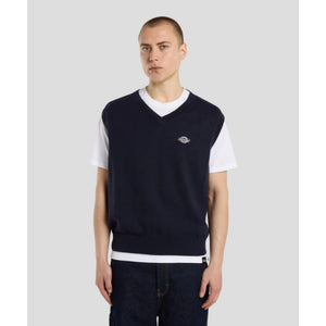 Dickies Knitted Vest - Night Sky - DK0A87OYL18-L18 | Free Aotearoa NZ shipping over $100* when you shop Dickies online with Pavement Skate Store!