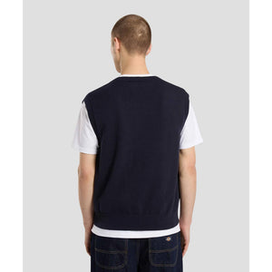 Dickies Knitted Vest - Night Sky - DK0A87OYL18-L18 | Free Aotearoa NZ shipping over $100* when you shop Dickies online with Pavement Skate Store!