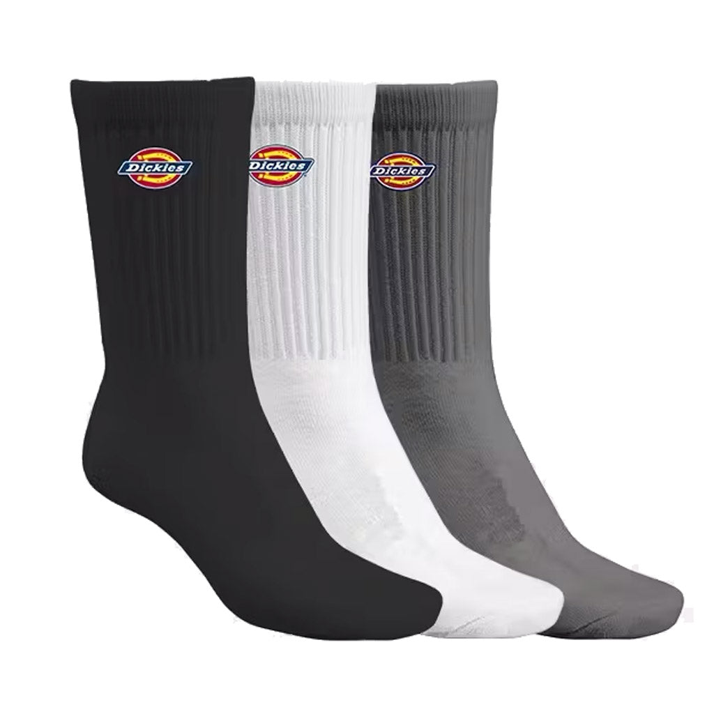 Shop Dickies Rockwood 3 Pack Crew Socks - Black/White/Rinse. Check out the latest range of Dickies Clothing & Apparel from Pavement Skate Shop! Order online and get free shipping on orders over $100*