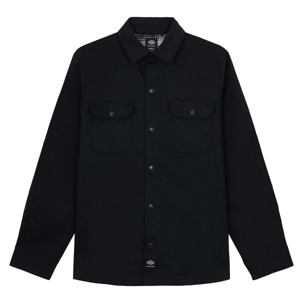 Dickies X Mike Anderson Lined Shacket - Black | Free Aotearoa shipping over $100* when you shop Dickies online with Pavement Skate Store.