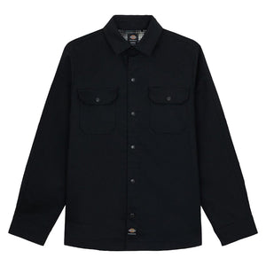 Dickies X Mike Anderson Lined Shacket - Black | Free Aotearoa shipping over $100* when you shop Dickies online with Pavement Skate Store.