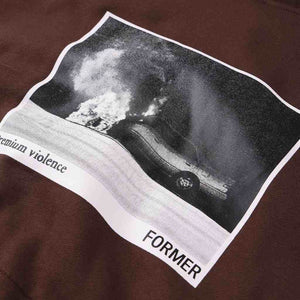 Former Ignite Hood in Brown | Shop Former Merchandise clothing online with Pavement Skate Store with free Aotearoa NZ shipping over $100*!