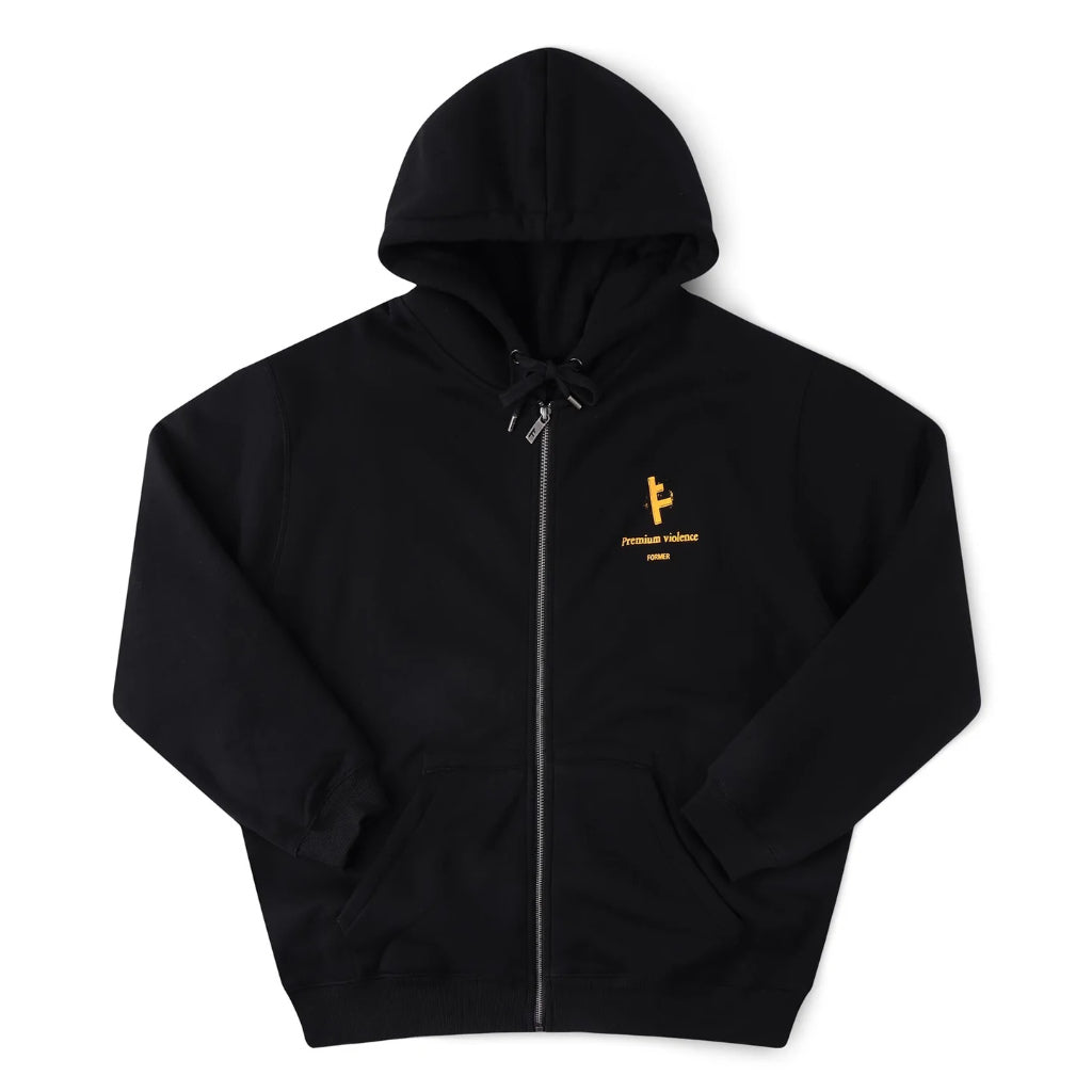Former Slant F ZT Hoody in Black | Shop Former Merchandise clothing online with Pavement Skate Store with free Aotearoa NZ shipping over $100*!