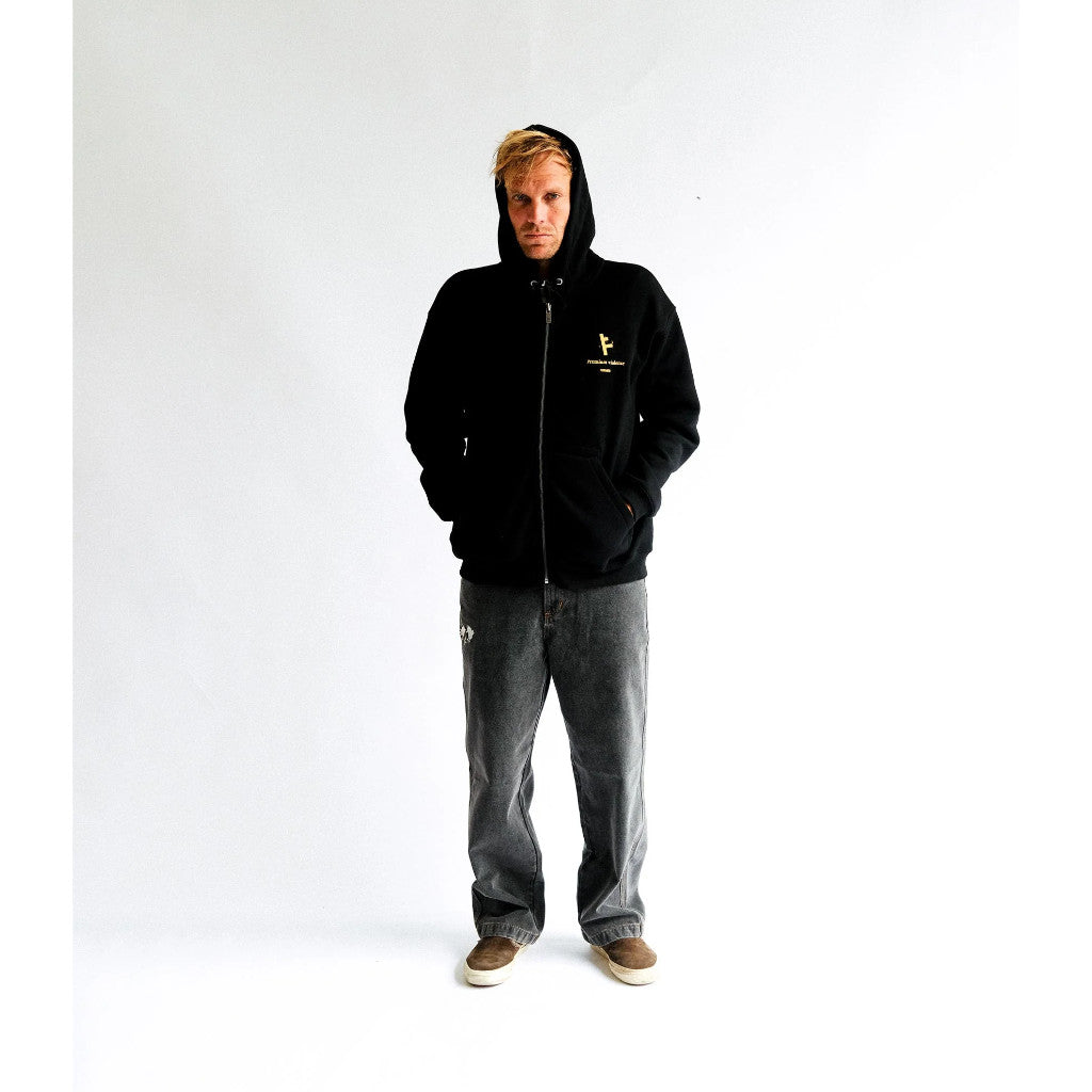 Former Slant F ZT Hoody in Black | Shop Former Merchandise clothing online with Pavement Skate Store with free Aotearoa NZ shipping over $100*!