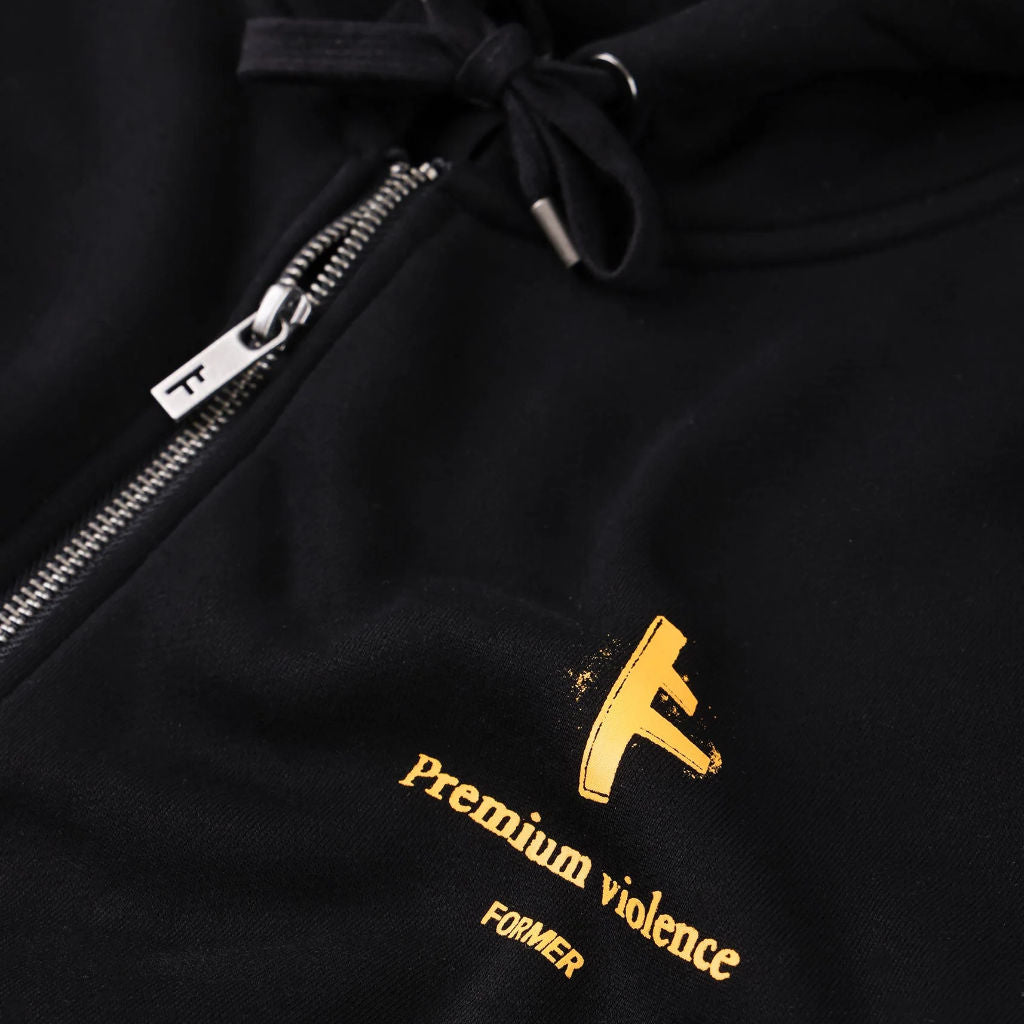 Former Slant F ZT Hoody in Black | Shop Former Merchandise clothing online with Pavement Skate Store with free Aotearoa NZ shipping over $100*!
