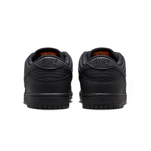 Nike SB Dunk Low Pro Skate Shoes - Triple Black. Orange Label release. Style: FJ1674-001. Free shipping across Aotearoa New Zealand. Shop Nike SB skateboarding shoes, clothing and accessories online with Dunedin's independent skate store, Pavement.