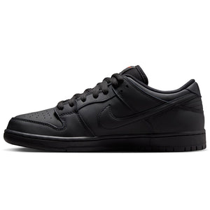 Nike SB Dunk Low Pro Skate Shoes - Triple Black. Orange Label release. Style: FJ1674-001. Free shipping across Aotearoa New Zealand. Shop Nike SB skateboarding shoes, clothing and accessories online with Dunedin's independent skate store, Pavement.