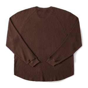 Former AG Raglan Waffle in Brown | Free Aotearoa NZ shipping on your Former clothing order over $100* with Pavement Skate Shop! 