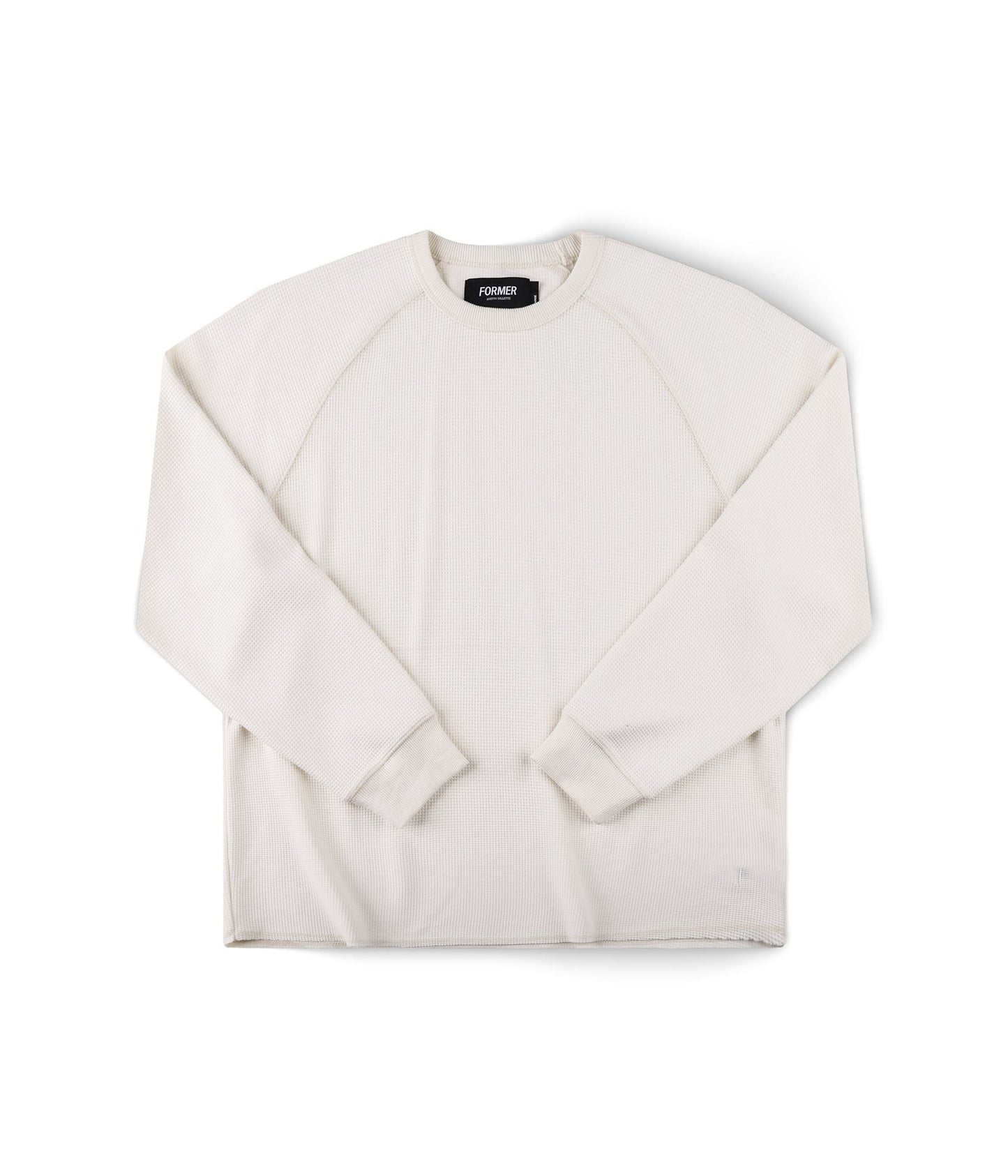 FORMER AG RAGLAN WAFFLE - BONE