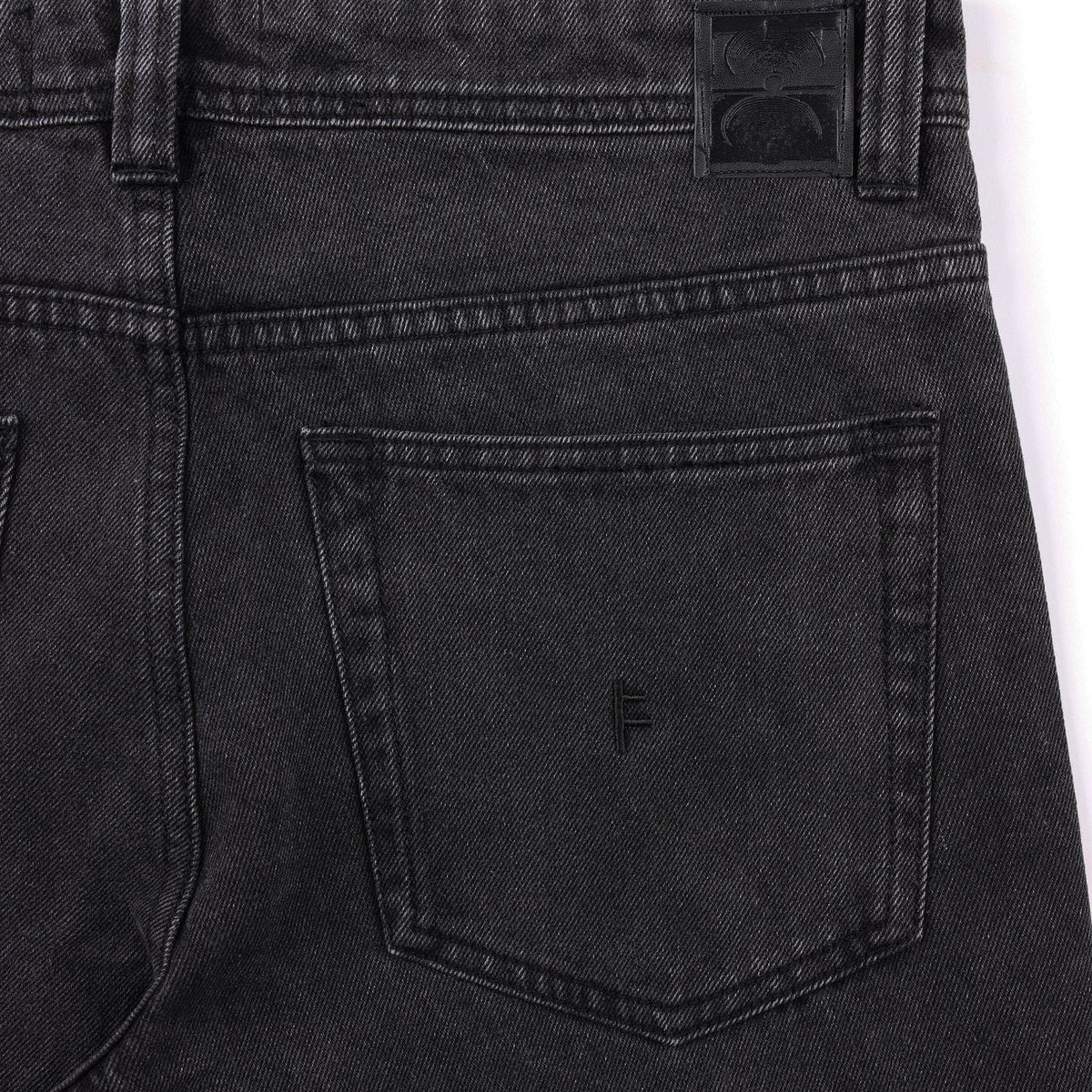 Former Crux Denim Pant in Washed Black | Free Aotearoa NZ shipping on your Former clothing order over $100* with Pavement Skate Shop!