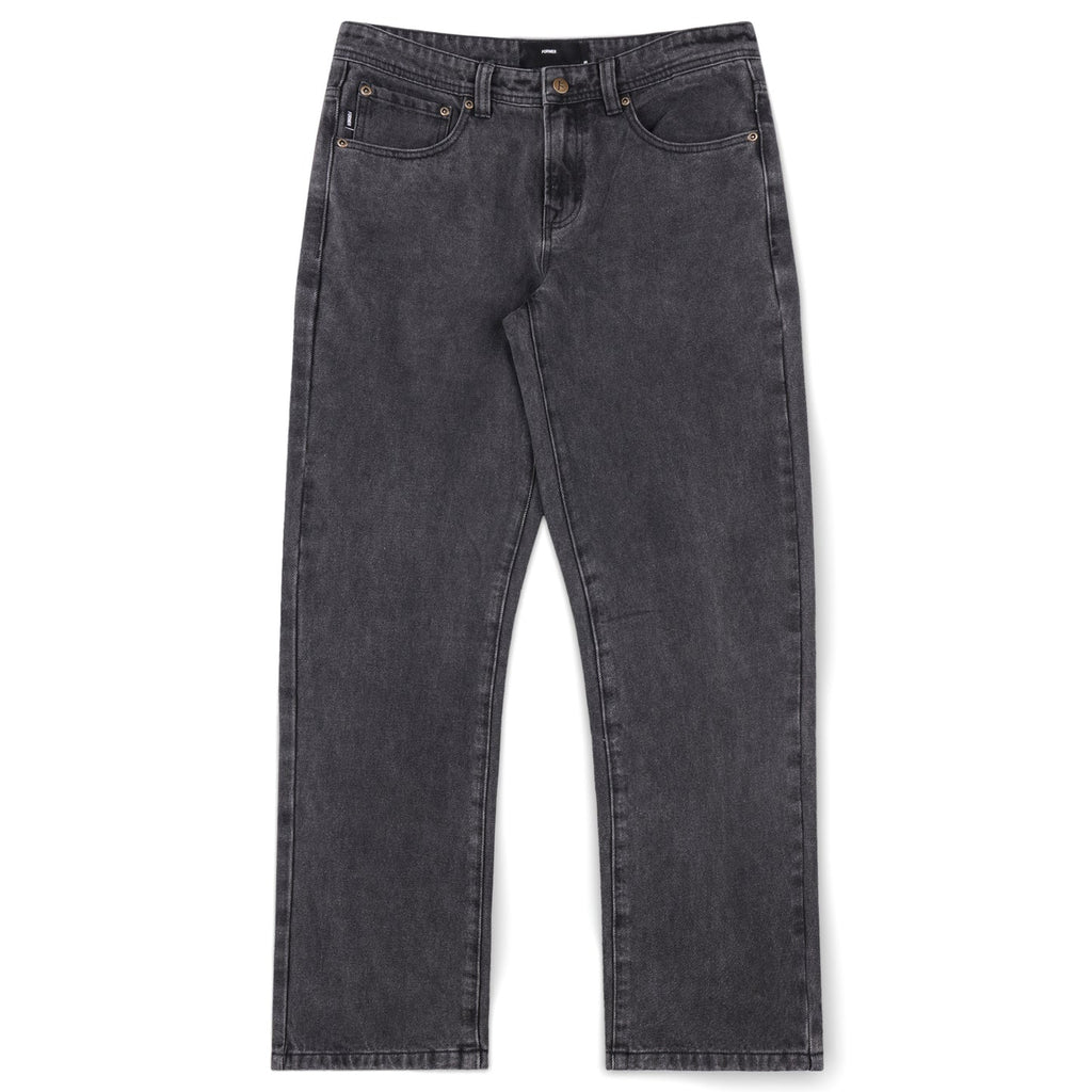 Former Crux Denim Pant in Washed Black | Free Aotearoa NZ shipping on your Former clothing order over $100* with Pavement Skate Shop!