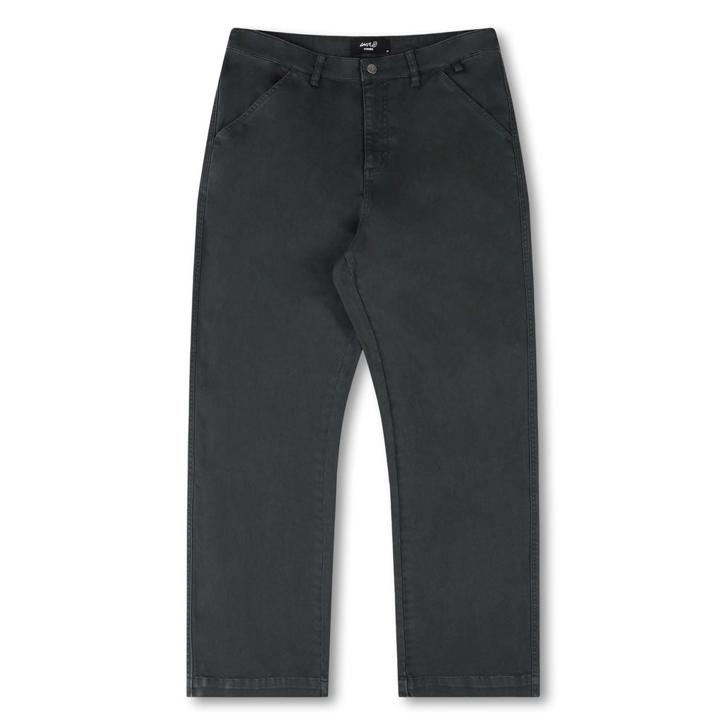 Former Reynolds Denim Overdye Pant - Ivy Stone | Shop Former premium streetwear online with Pavemet Skate Store. Free Aotearoa NZ shipping on orders over $100*