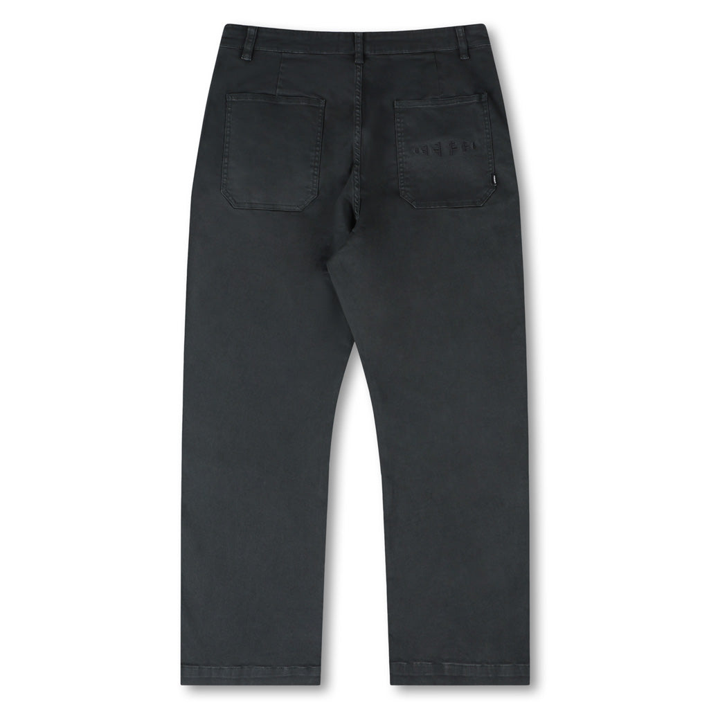 Former Reynolds Denim Overdye Pant - Ivy Stone | Shop Former premium streetwear online with Pavemet Skate Store. Free Aotearoa NZ shipping on orders over $100*