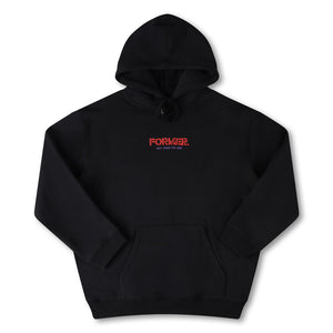 Former Global Mind Yardage Hood Black | Free Aotearoa shipping over $100* when you shop Former online with Pavement Skate Store.