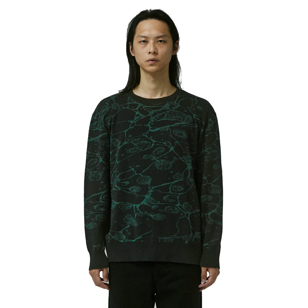 Former Global Mind Crew Knit - Black | Free Aotearoa shipping over $100* when you shop Former online with Pavement Skate Store.