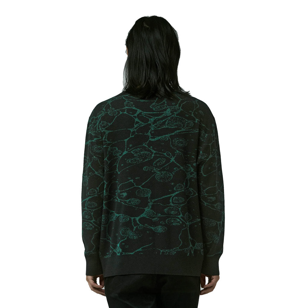 Former Global Mind Crew Knit - Black | Free Aotearoa shipping over $100* when you shop Former online with Pavement Skate Store.