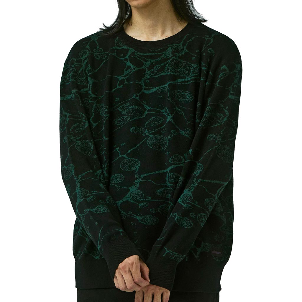 Former Global Mind Crew Knit - Black | Free Aotearoa shipping over $100* when you shop Former online with Pavement Skate Store.