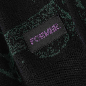 Former Global Mind Crew Knit - Black | Free Aotearoa shipping over $100* when you shop Former online with Pavement Skate Store.