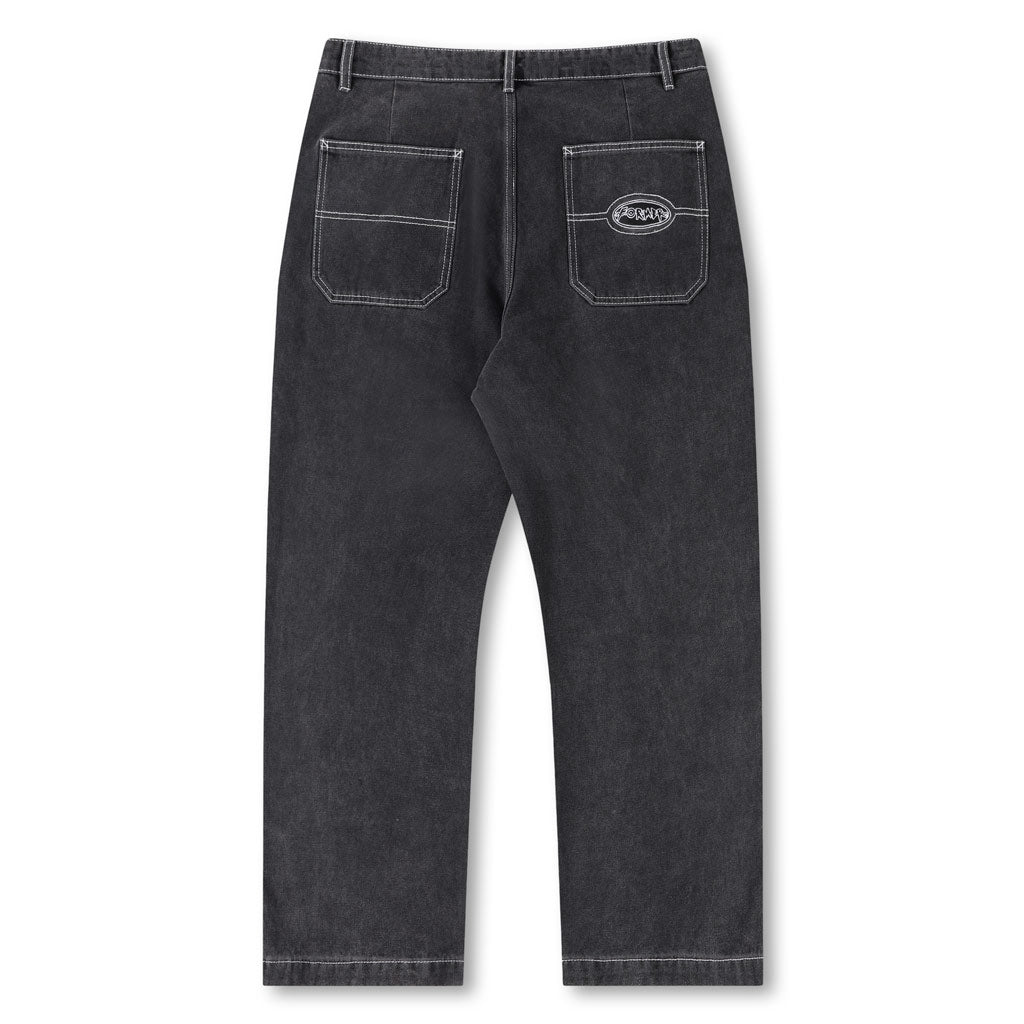 Former Reynolds Flatline Denim Pant - Washed Black | Free Aotearoa shipping over $100* when you shop Former online with Pavement Skate Store.