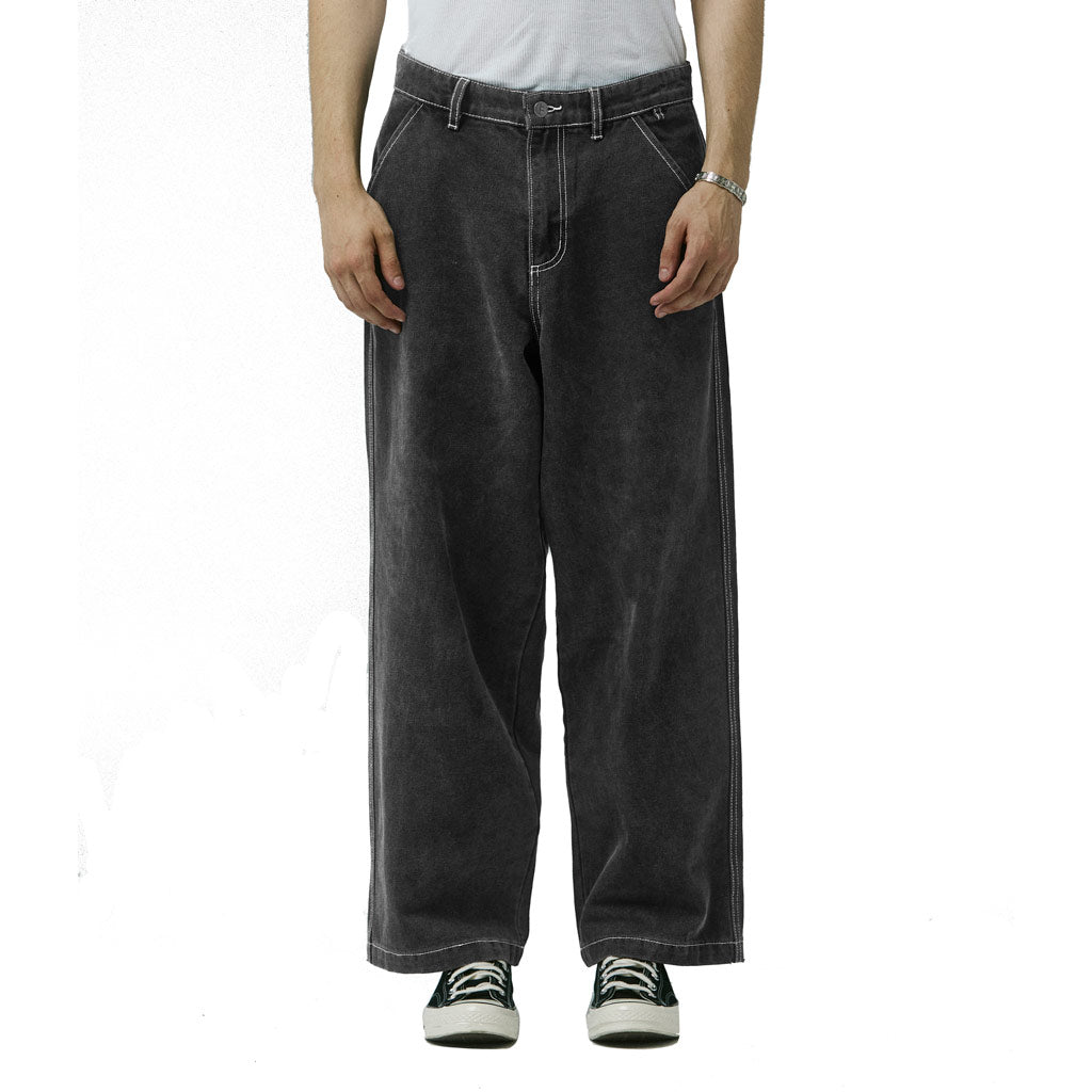 Former Reynolds Flatline Denim Pant - Washed Black | Free Aotearoa shipping over $100* when you shop Former online with Pavement Skate Store.