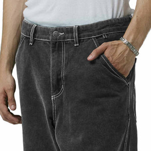 Former Reynolds Flatline Denim Pant - Washed Black | Free Aotearoa shipping over $100* when you shop Former online with Pavement Skate Store.