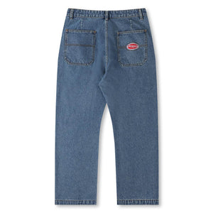 Former Reynolds Flatline Denim Pant - Dark Blue | Free Aotearoa shipping over $100* when you shop Former online with Pavement Skate Store.