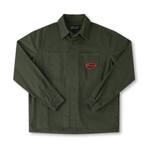 Former Reynolds Flatine LS Overshirt - Surplus | Free Aotearoa shipping over $100* when you shop Former online with Pavement Skate Store.