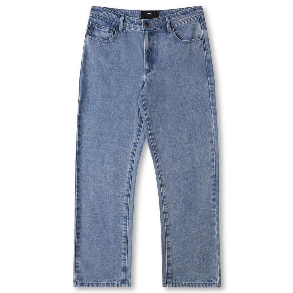 Former Crux Denim Pant in Washed Blue | Free Aotearoa NZ shipping on your Former clothing order over $100* with Pavement Skate Shop!