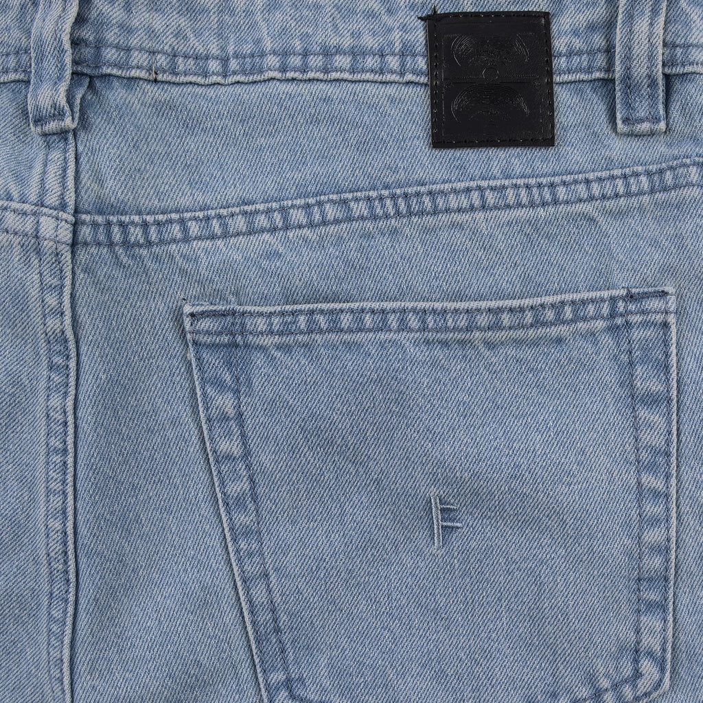 Former Crux Denim Pant in Washed Blue | Free Aotearoa NZ shipping on your Former clothing order over $100* with Pavement Skate Shop!